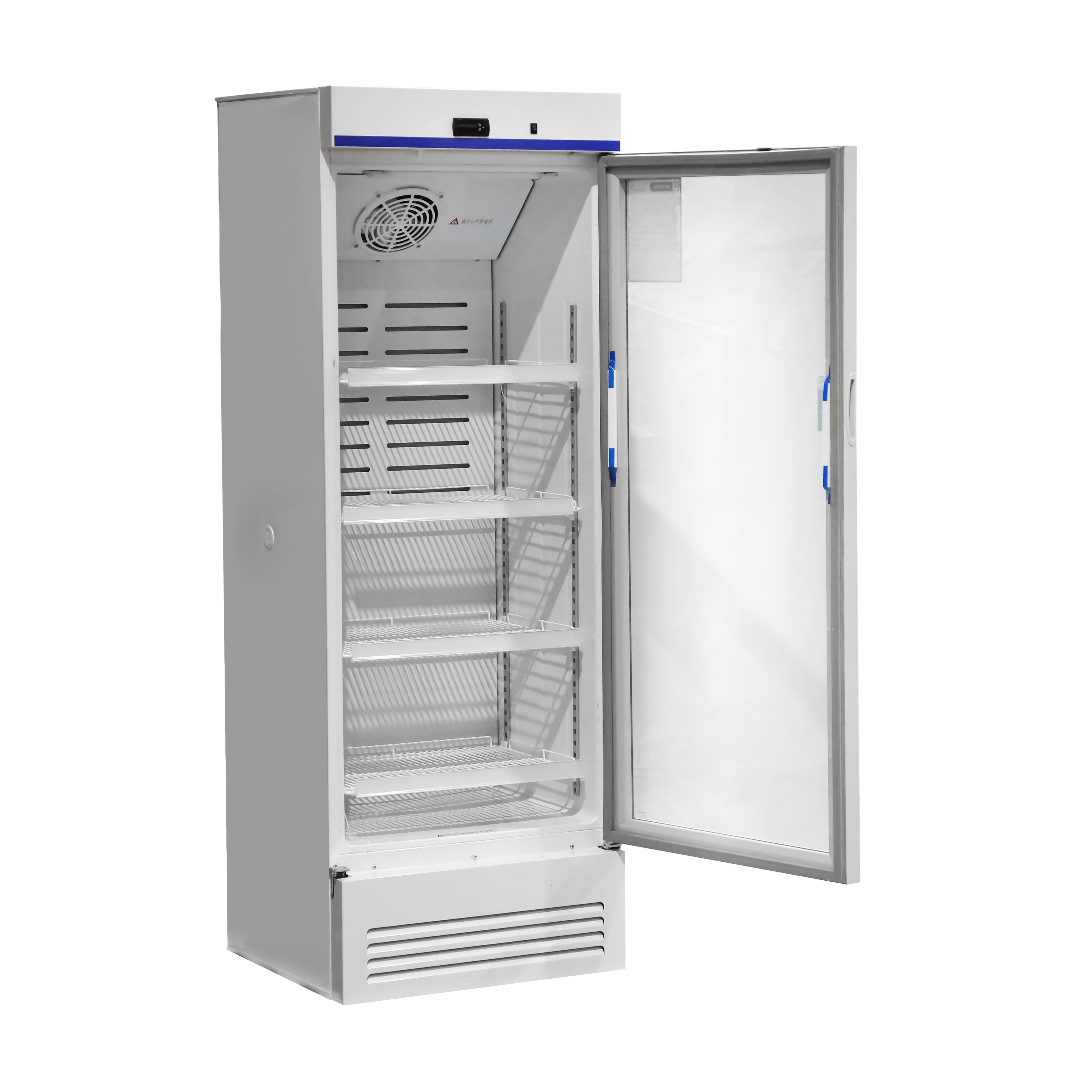 YC-330 2-8℃ 310L Glass Door China Pharmacy Refrigerator